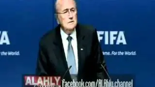 blatter's press confrence after meeting of the FIFA Executive Committee part 1.wmv
