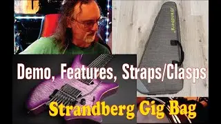 Strandberg Gig Bag (Boden Prog NX 7 Guitar) // Features, Straps, Clasps