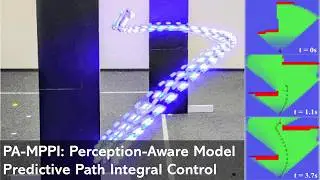 PA-MPPI: Perception-Aware MPPI Control for Quadrotor Navigation in Unknown Environments (RA-L'26)