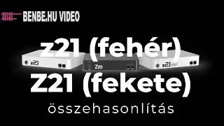 Roco z21 (white) / (feh&eacute;r) &eacute;s Z21 (black) / (fekete) &ouml;sszehasonl&iacute;t&aacute;s