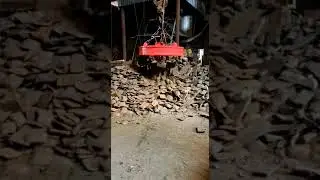 Magnetic Crane, Round Magnetic Overhead Crane for Steel, Metal Scrap Handling