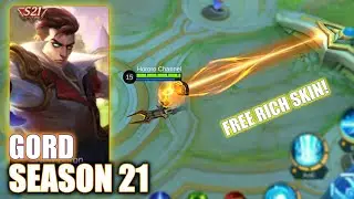 GORD SEASON 21 SKIN LETS GO! | MOBILE LEGENDS