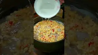 Креветки в вермишели с чесноком &mdash; это так вкусно! #кулинария #рецепт