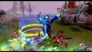 Dota 2 - Storm spirit Funny bug
