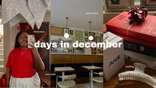 a few moments in december | lunch date, journaling, reading, rainy weather