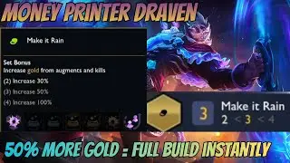 Draven With 50% BONUS GOLD 😱 OP Augment Trait in NEW ARAM Mayhem
