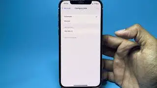 How to Set IP & DNS to Automatic or Manual on iPhone 14 Series (Easy Network Guide)