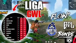 ESTREIA LIGA GWL -  FLOW TIME BASE DO FLUXO DEU SHOW ! - IMORTAL E PAIN GAMING VEM FORTES -   DIA 1