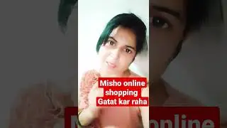 misho online shopping rong with you #misho #amazon