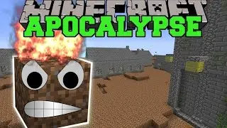 Minecraft: POST APOCALYPSE MOD (CAN YOU SURVIVE THE RUINS?) Mod Showcase