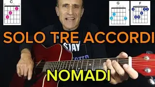 solo 3 accordi per suonare la stupenda canzone Crescerai dei Nomadi