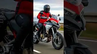 Cruising the Coastline with Ducati Multistrada V4 🔥 #AdventureRide #Ducati