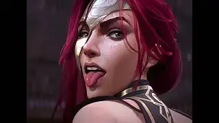 🗡️ KATARINA de ARCANE con IA | Mundo League Of Legends 🗡️