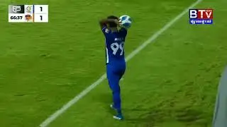 Leng Nora (99) Vs Angkor Tiger FC&bull; Nora Defensive Skills Show In Visakha FC 