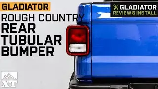 Jeep Gladiator JT Rough Country Rear Tubular Bumper Review & Install