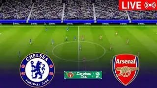 Chelsea vs Arsenal |EFL Carabao CupSemi-Final |PES 2021 Simulation