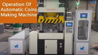 SuperbMelt Fully Automatic Coins Making Machine to make qualified gold and silver coins speedily
