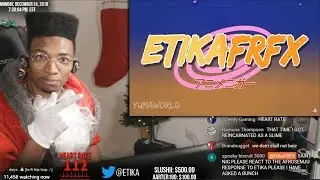 ETIKA REACTS TO ETIKA ANIME OPENING BY YUMAWORLD