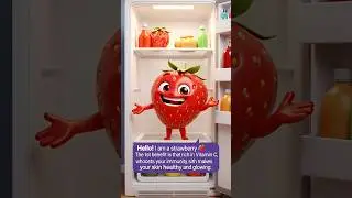 Title:🍓 स्ट्रॉबेरी के फायदे | Vitamin C Power | Healthy Fruits for Kids
