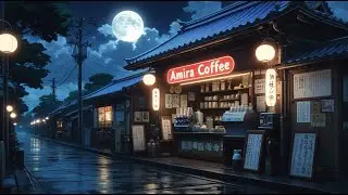 Quiet Rain Sounds + Lofi Chill 🎧 Inspired by 1980s Coffee Culture & Calm Nights