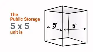 5x5 Storage Unit Size Guide