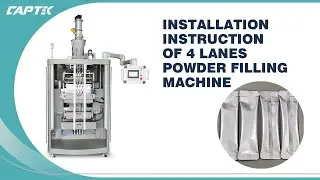 Installation Instruction | Multilane Stickpack Powder Filling Machine | Stick Packer | 4 lanes