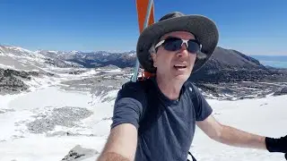 Skiing the Kuna Crest - Tioga Pass, California