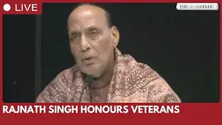 Raksha Mantri Rajnath Singh addresses ex-servicemen on Armed Forces Veterans&rsquo; Day in Delhi