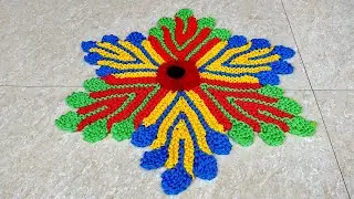 मेक्रम या पुरानी चुन्नी से बनाए सुन्दर सा पायदान # new design doormat