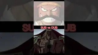 THE ONE PIECE IS REAL!!! SUB VS DUB #anime #onepieceedit #whitebeardedit