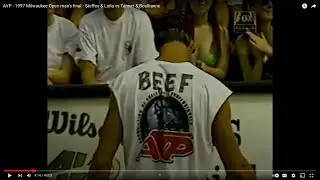 AVP - 1997 Milwaukee Open man's final - Steffes & Loila vs Tanner & Boullianne