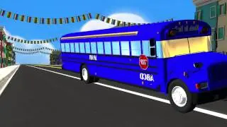 Wheels On The Bus | kids Rhymes - Youtube Videos | For Kids
