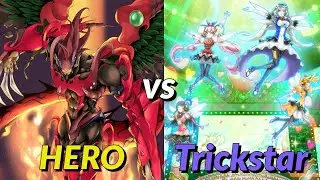 HERO  vs Trickstar | Yu-Gi-Oh! OTS Live Duels! July 2023