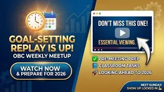 Weekly Goal-Setting Meetup | Replay Available (Dec 28, 2025)