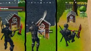 Destroy dog houses || Meowscles mischief challenges