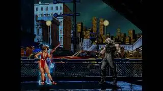 KOF Mugen Memorial LV2  Next Level  Mai Phoenix, boss kula vs Crime Rugal
