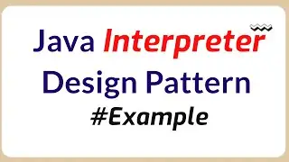 Java interpreter design pattern with example | Java Programming