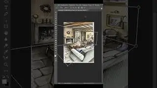 Change the perspective of a room. #photoshop#artphoto#design#creative#perspective#photo#photoeffect
