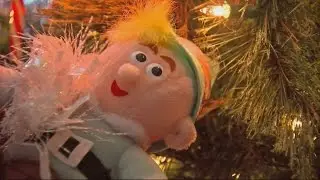 Venice Christmas vandal caught on camera