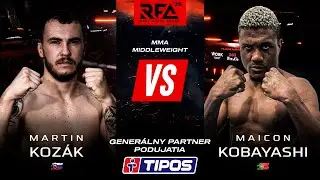 Martin KOZ&Aacute;K VS Maicon KOBAYASHI (MMA) | RFA 26 KO&Scaron;ICE