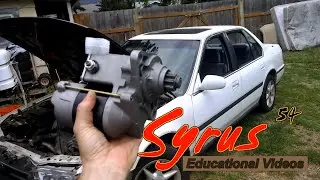 Обучение вождению — замена стартера (Honda Accord 4-го поколения 1989–1993 гг.)