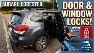 Keep Your Kids Safe: Subaru Forester Child Lock & Window Tutorial