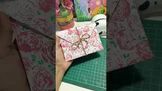 Try this hack today😍 #diycraft #envelope #loveletter #arthacks #paintinghacks #rosetutorial