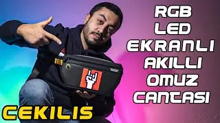 DÜNYANIN EN HAVALI OMUZ ÇANTASI (Akıllı Çanta) - Divoom Pixoo Slingbag [Çekiliş]
