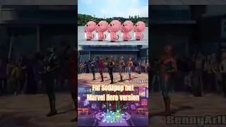 Fnf Sodapop but Marvel Hero version[kpopdenmon hunter]#fnf #kpopdemonhunter