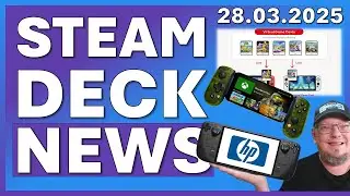 STEAM DECK NEWS: Mischt HP im Handheld Markt mit? | Sagt Sony Cross-Plattform adieu?! | 28.03.2025