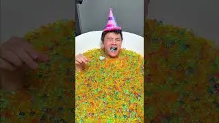 My birthday cake was taken away!🍓🍧🍭🥰
