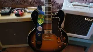 New Orleans Spicy Funk Organ Piano Sheraton 335 Germanium Fuzz