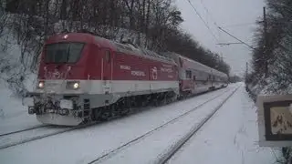 ZSSK 381.001 Michal + Push-Pull 951.004 - Bratislava-Železná studienka