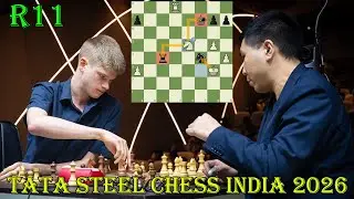 Wesley So (2781) vs Volodar Murzin (2656) || Tata Steel Chess India 2026 - R11